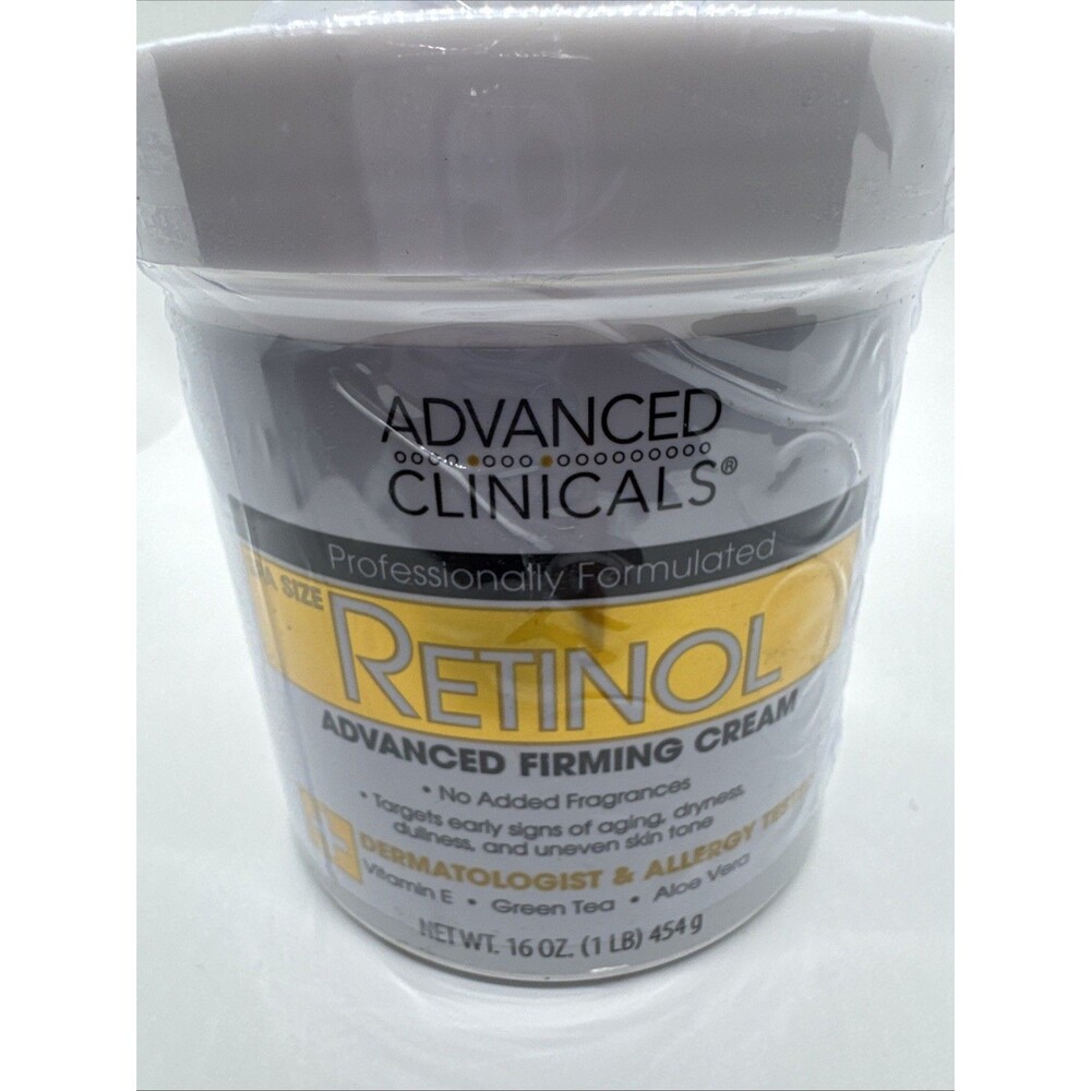 Advanced Clinicals - Retinol, Advanced Firming Cream, 16 oz (454 g) - Picture 4 of 5